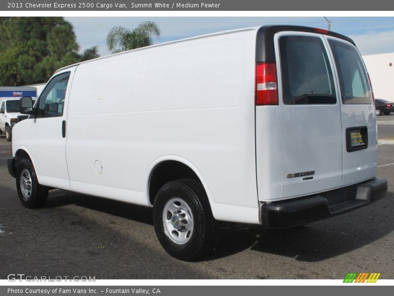 Summit White / Medium Pewter 2013 Chevrolet Express 2500 Cargo Van