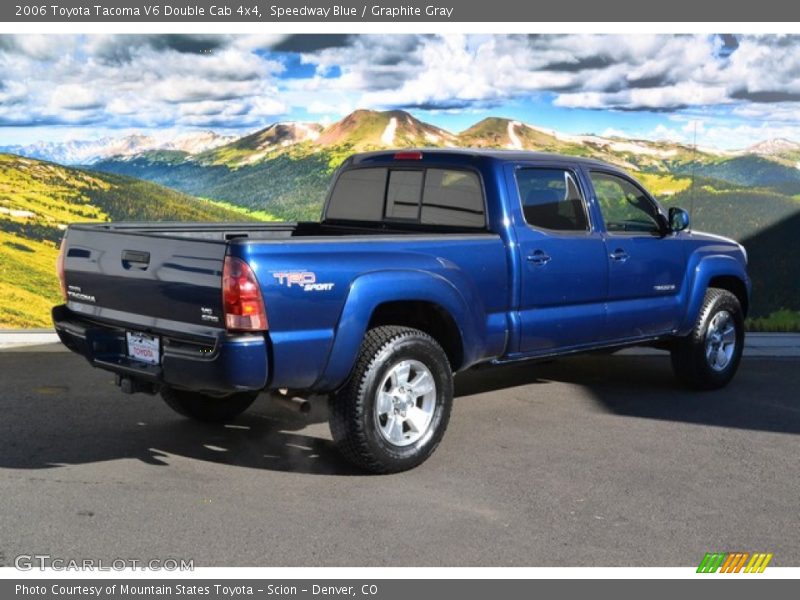 Speedway Blue / Graphite Gray 2006 Toyota Tacoma V6 Double Cab 4x4