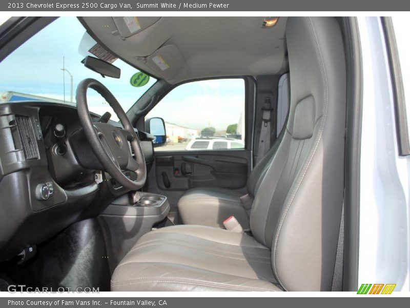 Summit White / Medium Pewter 2013 Chevrolet Express 2500 Cargo Van