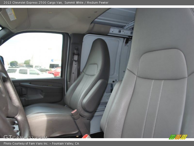 Summit White / Medium Pewter 2013 Chevrolet Express 2500 Cargo Van