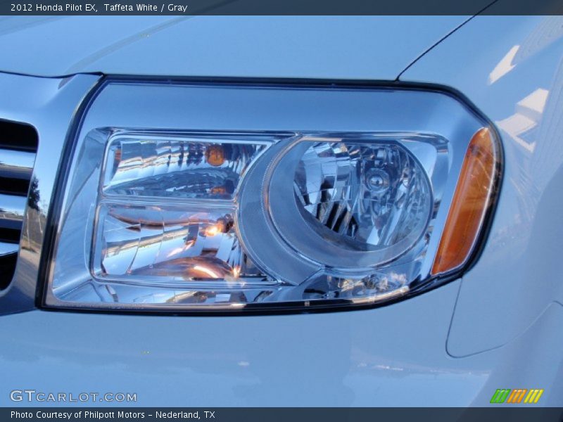 Taffeta White / Gray 2012 Honda Pilot EX