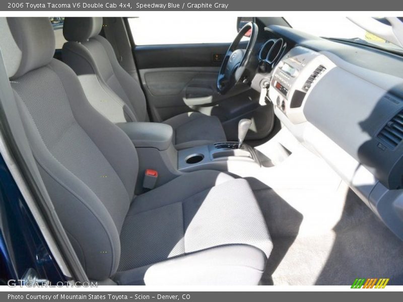 Speedway Blue / Graphite Gray 2006 Toyota Tacoma V6 Double Cab 4x4