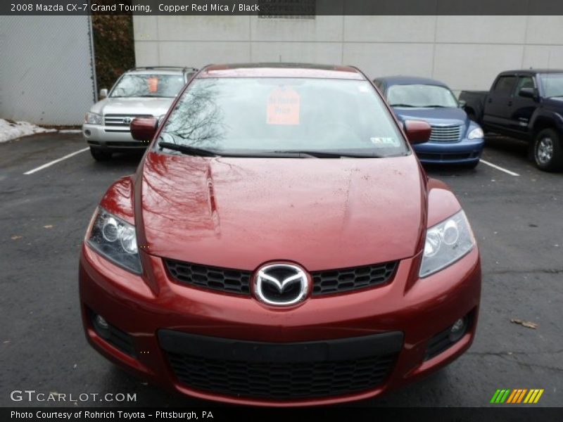 Copper Red Mica / Black 2008 Mazda CX-7 Grand Touring