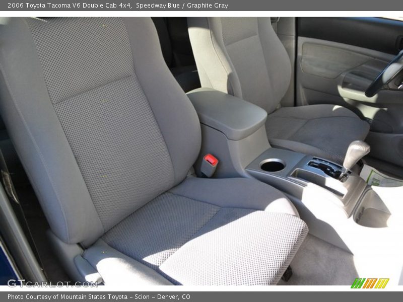 Speedway Blue / Graphite Gray 2006 Toyota Tacoma V6 Double Cab 4x4