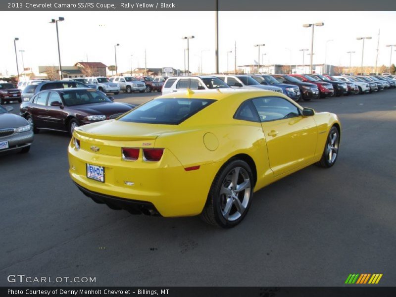 Rally Yellow / Black 2013 Chevrolet Camaro SS/RS Coupe