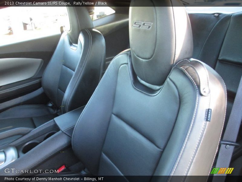 Rally Yellow / Black 2013 Chevrolet Camaro SS/RS Coupe