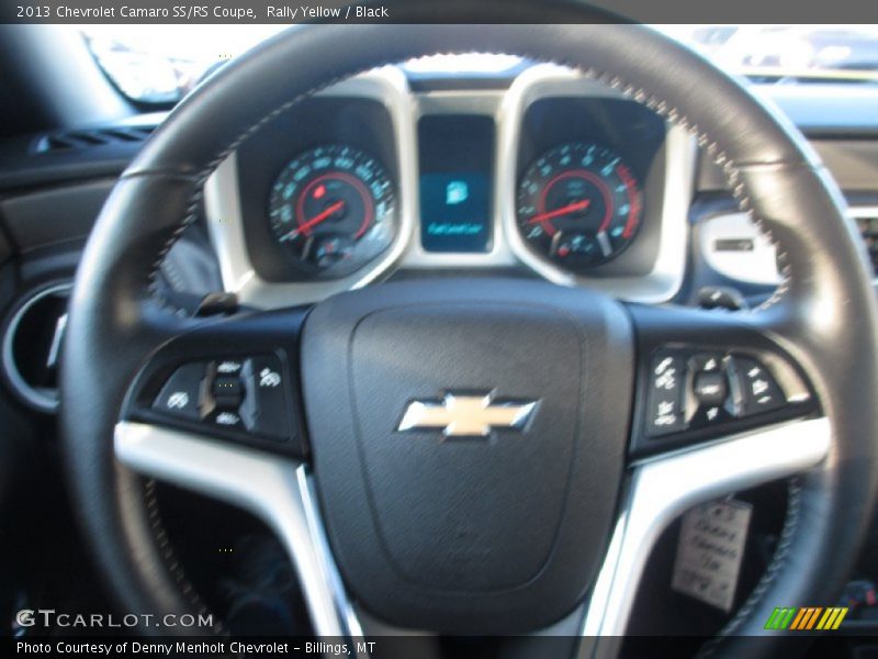 Rally Yellow / Black 2013 Chevrolet Camaro SS/RS Coupe