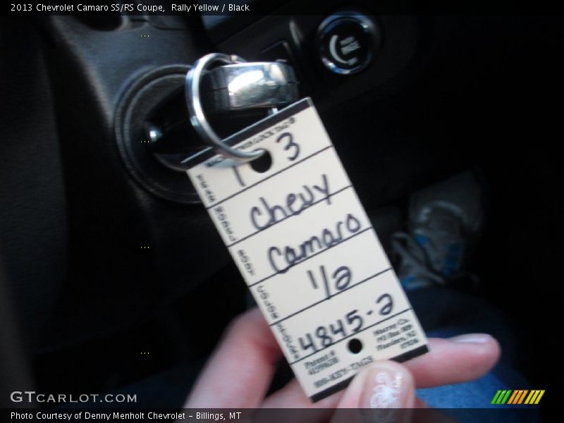 Rally Yellow / Black 2013 Chevrolet Camaro SS/RS Coupe