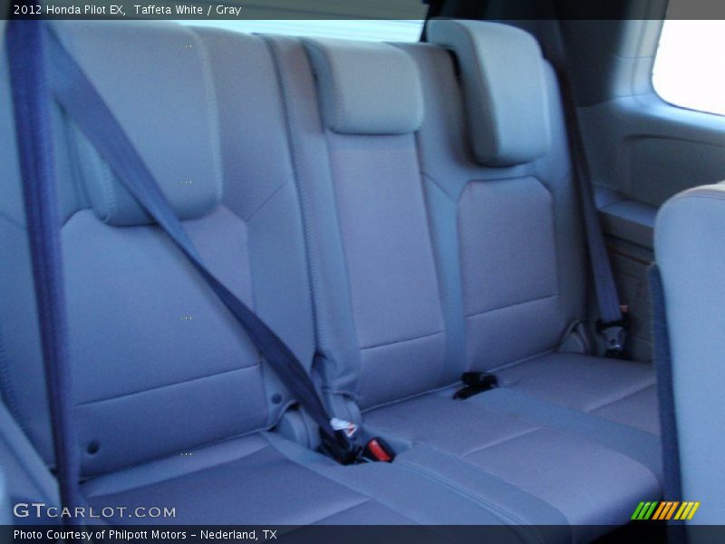 Taffeta White / Gray 2012 Honda Pilot EX