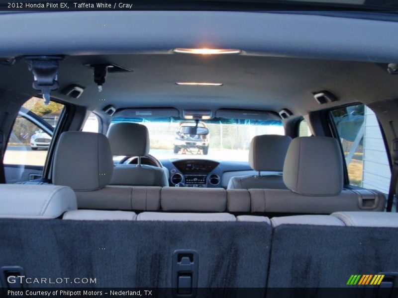 Taffeta White / Gray 2012 Honda Pilot EX