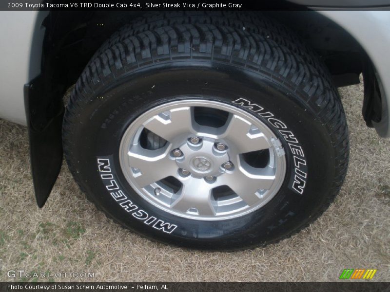 Silver Streak Mica / Graphite Gray 2009 Toyota Tacoma V6 TRD Double Cab 4x4