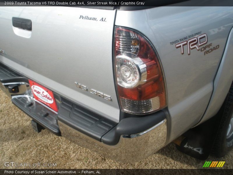 Silver Streak Mica / Graphite Gray 2009 Toyota Tacoma V6 TRD Double Cab 4x4