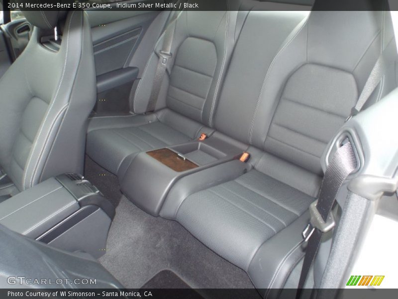 Iridium Silver Metallic / Black 2014 Mercedes-Benz E 350 Coupe