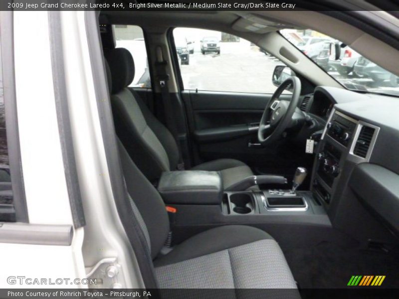 Bright Silver Metallic / Medium Slate Gray/Dark Slate Gray 2009 Jeep Grand Cherokee Laredo 4x4