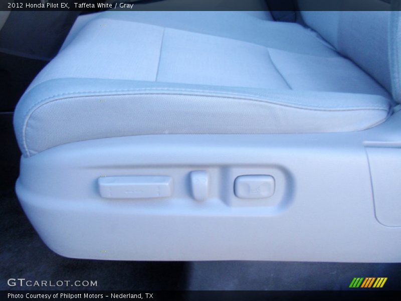 Taffeta White / Gray 2012 Honda Pilot EX