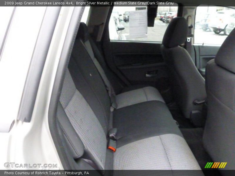 Bright Silver Metallic / Medium Slate Gray/Dark Slate Gray 2009 Jeep Grand Cherokee Laredo 4x4
