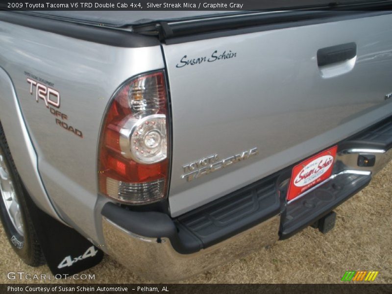Silver Streak Mica / Graphite Gray 2009 Toyota Tacoma V6 TRD Double Cab 4x4