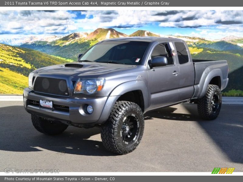Magnetic Gray Metallic / Graphite Gray 2011 Toyota Tacoma V6 TRD Sport Access Cab 4x4