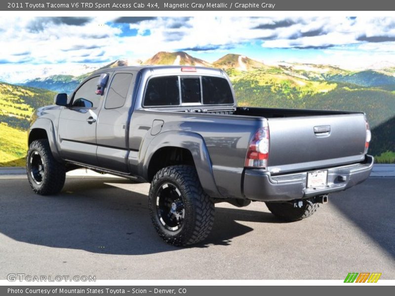 Magnetic Gray Metallic / Graphite Gray 2011 Toyota Tacoma V6 TRD Sport Access Cab 4x4