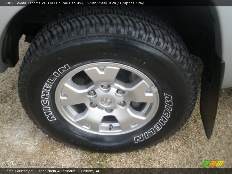 Silver Streak Mica / Graphite Gray 2009 Toyota Tacoma V6 TRD Double Cab 4x4