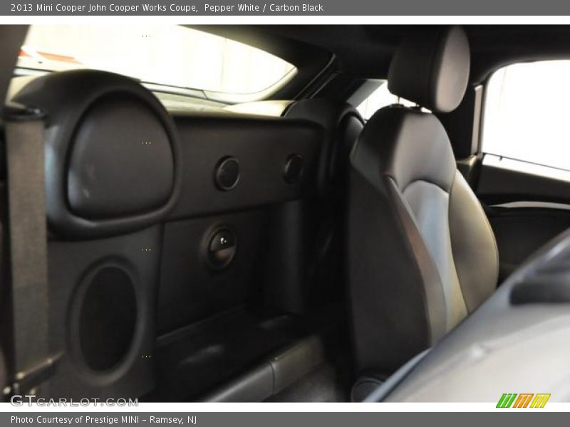 Pepper White / Carbon Black 2013 Mini Cooper John Cooper Works Coupe