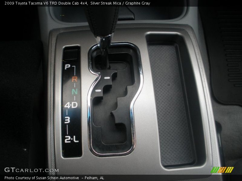 Silver Streak Mica / Graphite Gray 2009 Toyota Tacoma V6 TRD Double Cab 4x4