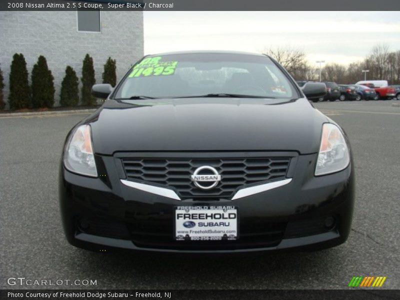 Super Black / Charcoal 2008 Nissan Altima 2.5 S Coupe