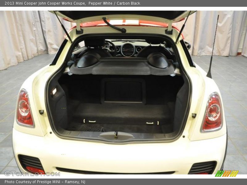 Pepper White / Carbon Black 2013 Mini Cooper John Cooper Works Coupe