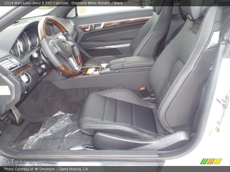 2014 E 550 Cabriolet Black Interior