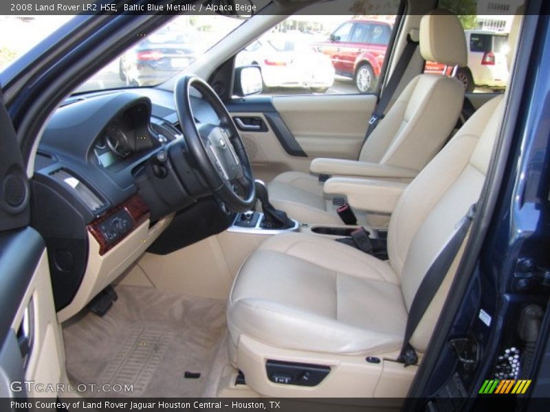  2008 LR2 HSE Alpaca Beige Interior