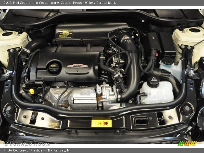  2013 Cooper John Cooper Works Coupe Engine - 1.6 Liter DI Twin-Scroll Turbocharged DOHC 16-Valve VVT 4 Cylinder