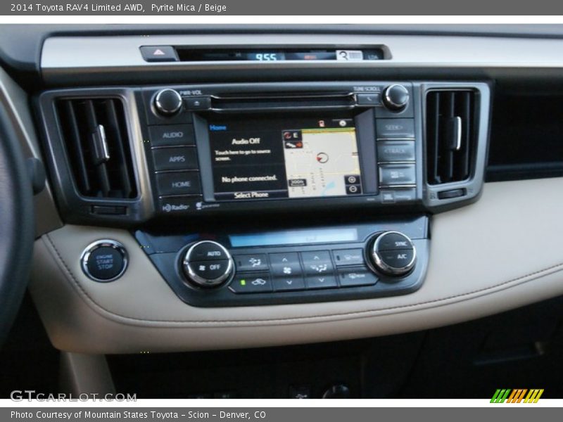 Pyrite Mica / Beige 2014 Toyota RAV4 Limited AWD