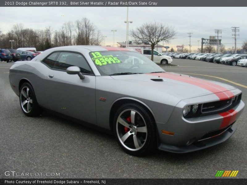 Front 3/4 View of 2013 Challenger SRT8 392