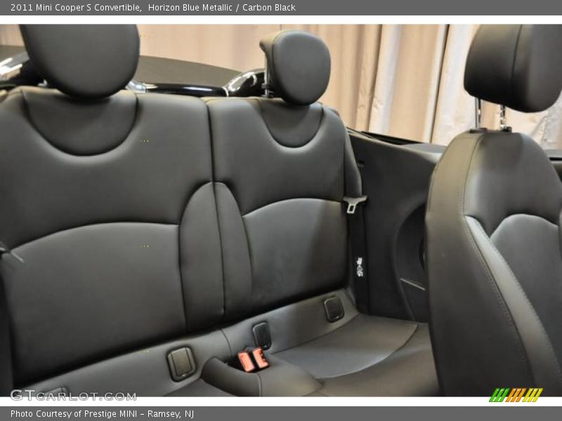 Horizon Blue Metallic / Carbon Black 2011 Mini Cooper S Convertible
