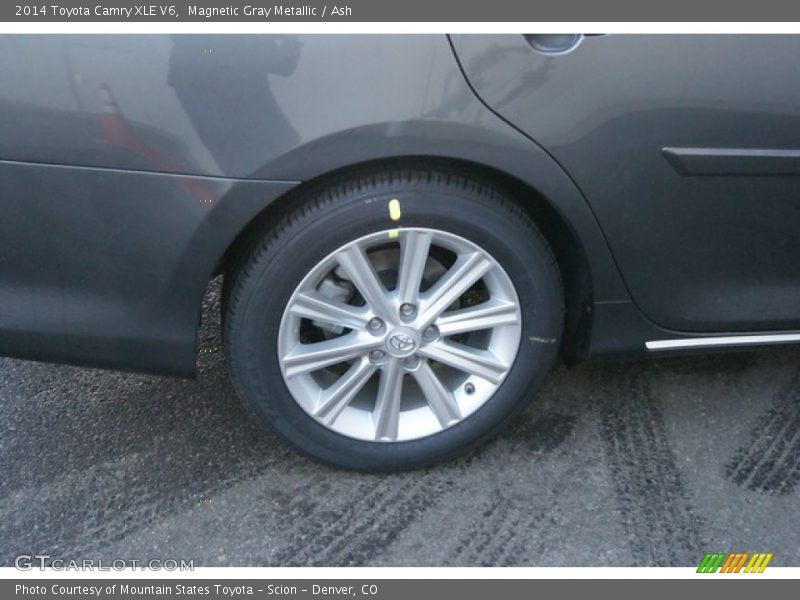 Magnetic Gray Metallic / Ash 2014 Toyota Camry XLE V6