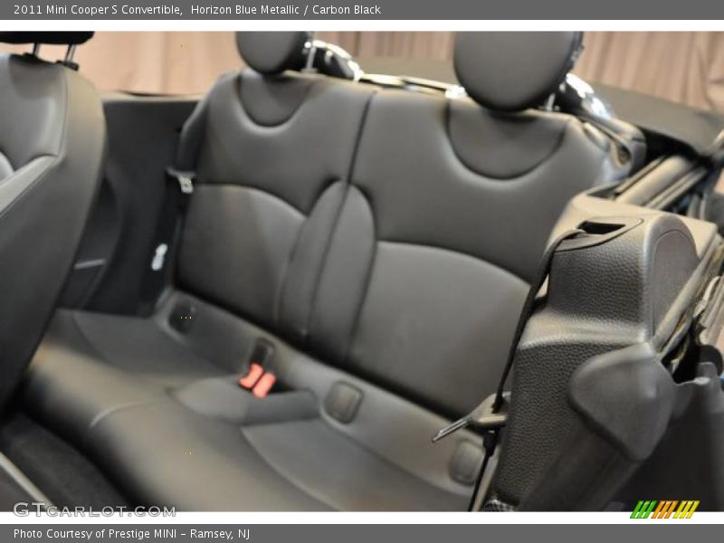 Horizon Blue Metallic / Carbon Black 2011 Mini Cooper S Convertible