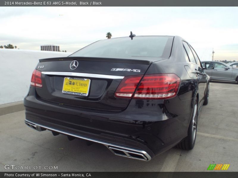 Black / Black 2014 Mercedes-Benz E 63 AMG S-Model