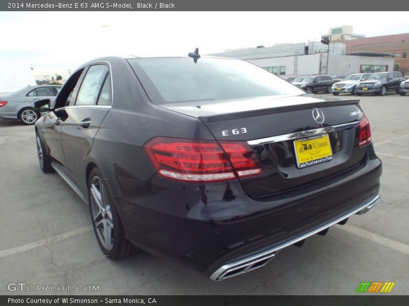 Black / Black 2014 Mercedes-Benz E 63 AMG S-Model