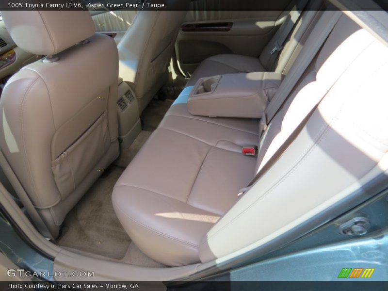 Aspen Green Pearl / Taupe 2005 Toyota Camry LE V6