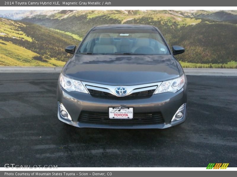 Magnetic Gray Metallic / Ash 2014 Toyota Camry Hybrid XLE