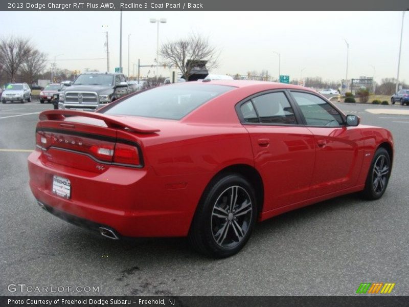 Redline 3 Coat Pearl / Black 2013 Dodge Charger R/T Plus AWD