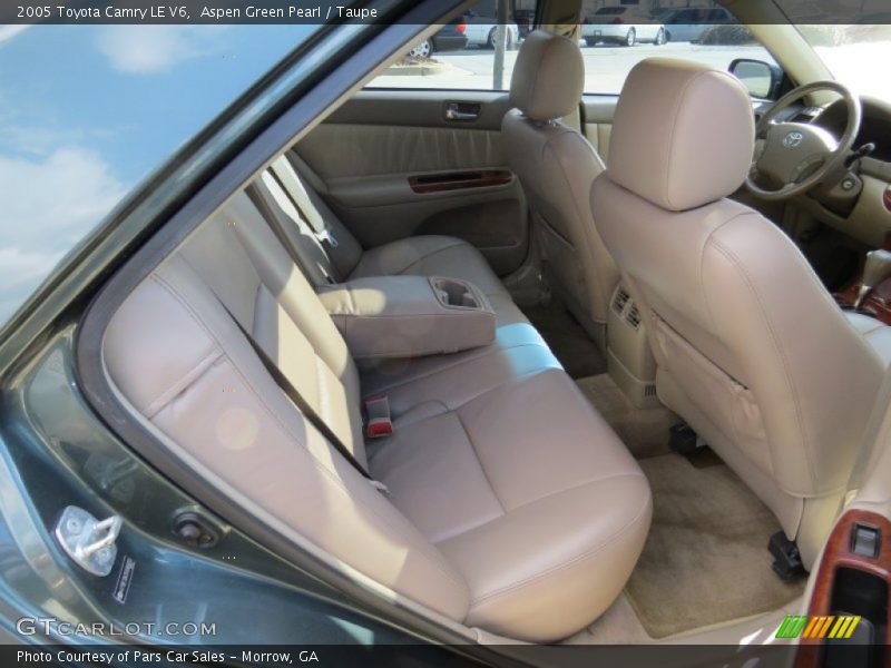 Aspen Green Pearl / Taupe 2005 Toyota Camry LE V6