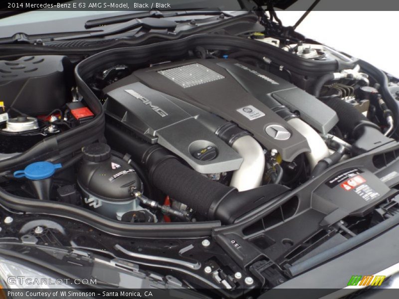  2014 E 63 AMG S-Model Engine - 5.5 Liter AMG Biturbo DOHC 32-Valve VVT V8