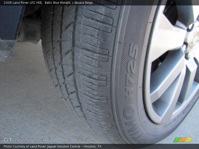 Baltic Blue Metallic / Alpaca Beige 2008 Land Rover LR2 HSE