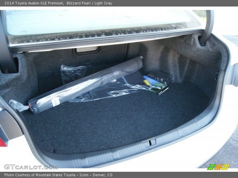 Blizzard Pearl / Light Gray 2014 Toyota Avalon XLE Premium