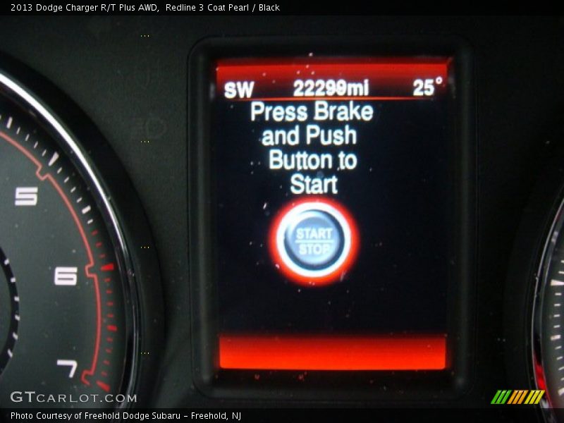 Redline 3 Coat Pearl / Black 2013 Dodge Charger R/T Plus AWD