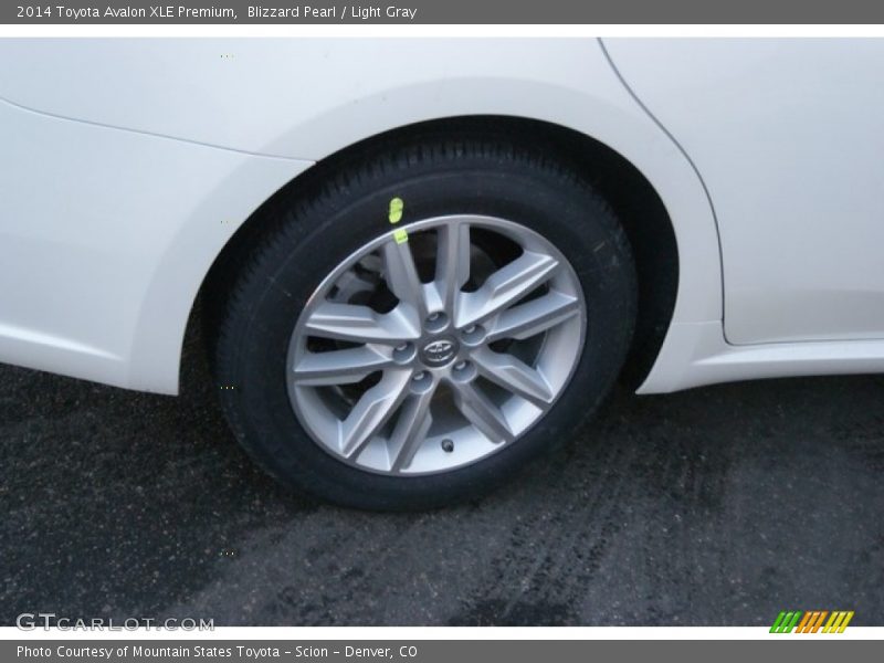 Blizzard Pearl / Light Gray 2014 Toyota Avalon XLE Premium