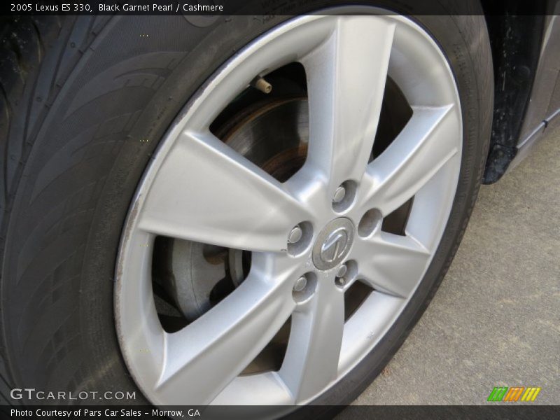 Black Garnet Pearl / Cashmere 2005 Lexus ES 330