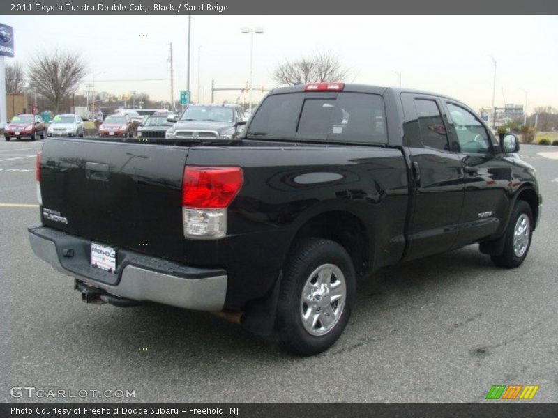 Black / Sand Beige 2011 Toyota Tundra Double Cab