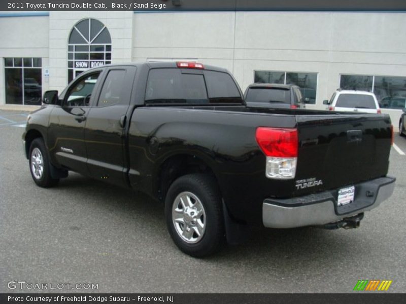 Black / Sand Beige 2011 Toyota Tundra Double Cab